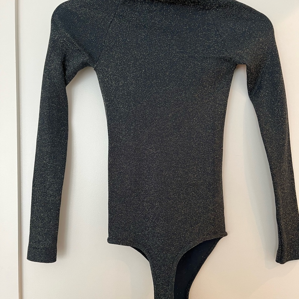 Free People bodysuit with shimmer thread! (Lurex)
